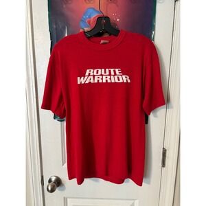 Vintage Signal Route Warrior Enjoy Coke Red T-Shirt Mens XL Single Stitch USA